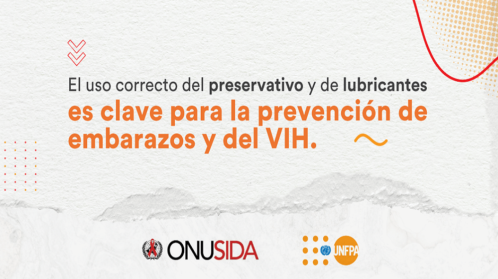 La prevención de embarazos y del VIH también es con lubricante