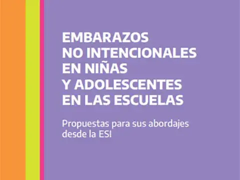 Embarazos no intencionales en niñas y adolescentes en las escuelas.