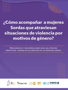 ¿Cómo acompañar a mujeres Sordas que atraviesan situaciones de violencia por motivos de género?