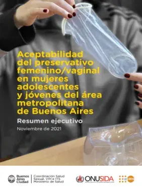 Aceptabilidad del preservativo femenino/ vaginal en mujeres adolescentes y jóvenes del área metropolitana de Buenos Aires