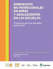 Embarazos no intencionales en niñas y adolescentes en las escuelas.