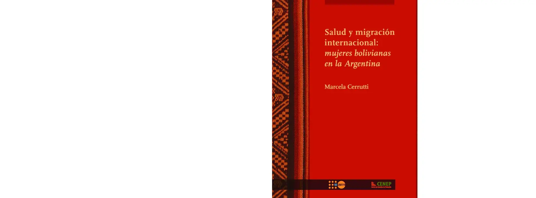 Salud y migración internacional: Mujeres bolivianas en la Argentina