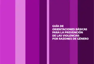 Guía de orientaciones básicas para la prevención de las violencias por razones de género