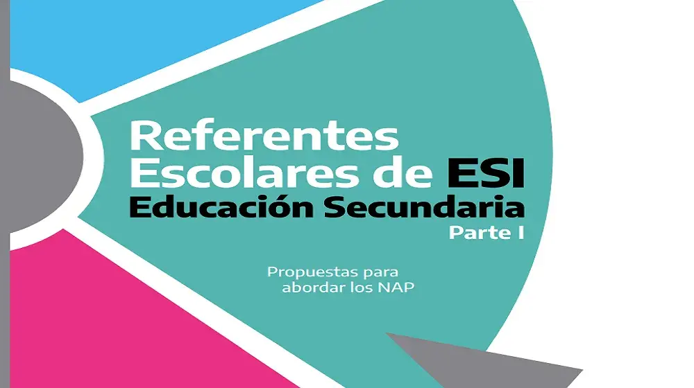 Referentes Escolares de ESI Educación Secundaria. Parte I